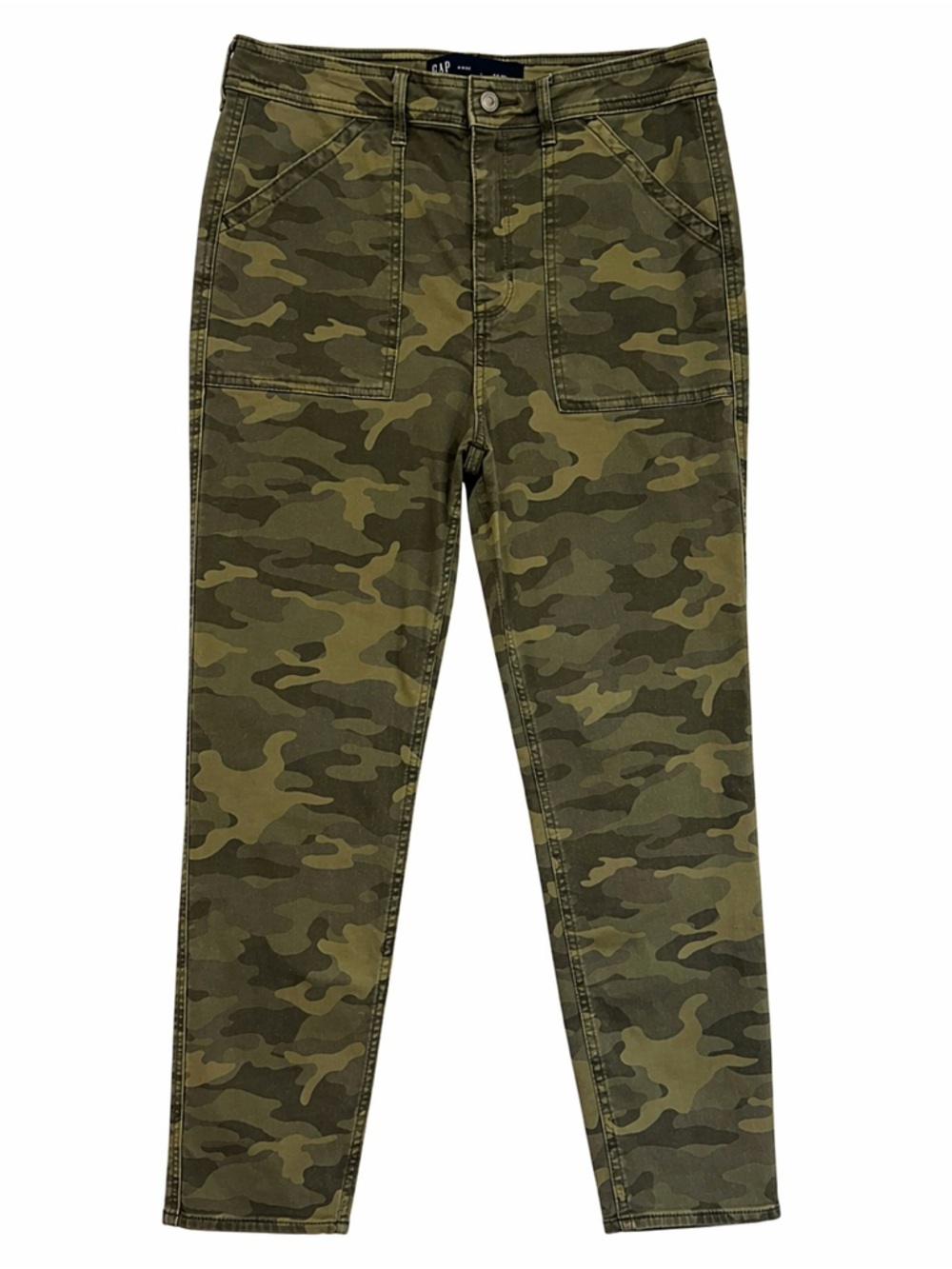 GAP High Rise Universal Legging Jeans – Size 12 - Camo - Picture 2 of 10